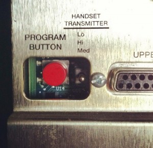 red program button
